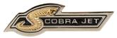 1968 Mustang; Shelby; "Cobra Jet" Dash Emblem