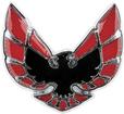 1976-79 Firebird Roof Panel Emblem ; Self Adhesive Backed ; Each