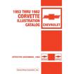 1953-82 Chevrolet Corvette Parts & Illustration Catalog Set; 14A Effective December 1983