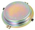 1964-66 Mustang; Master Cylinder Cap; Disc Brakes; Gold Cadmium