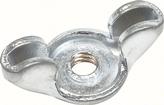 1955-81 Chevrolet, GMC, Pontiac, Oldsmobile; Chrome Air Cleaner Wing Nut; 1/4"-20; Various Car and Truck Models