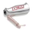 B&M; Brushed Aluminum; Shift T-Handle With Button; 12V Switch