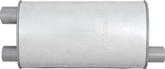 1984-95 Chevrolet Camaro/Pontiac Firebird; Walker Exhaust; Quiet Flow OE Aluminized Muffler; Single Inlet; Dual Outlet; Transverse Mounted