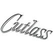 1970 Oldsmobile Cutlass; Die-Cast Fender Emblem; Cutlass Script