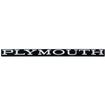 1967 Plymouth Valiant; Front Grill Emblem "Plymouth"; OER; Mopar Licensed
