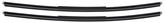 Windshield Wiper Blade Refill 15"; For Anco Long Frame Style Blade; with Button Release; Pair