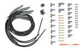MSD; Universal; V8; Black; 8.5MM Spark Plug Wire Set; With Multi Angle Spark Plug Boots