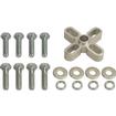 Derale Performance; 1/2 Universal Aluminum Fan Spacer and Hardware Set