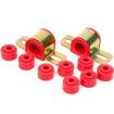 1981-86 Chevrolet/GMC Truck Dually Polyurethane 1-1/16" Rear Sway Bar Bushing Set; Red