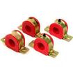 1973-91 Truck 2WD Polyurethane 1-1/4" Sway Bar Bushing Set (Red)