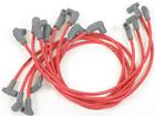 MSD; 1967-81 Chevrolet; Small Block; With HEI; Red; Super Conductor Spark Plug Wire Set