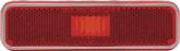 1972-76 Dodge, Plymouth; Rear Side Marker Lamp Lens; Red; A / B / E-Body