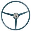 1964 Mustang; With Generator; 3-Spoke 15" Steering Wheel; Blue