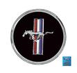 1965-66 Mustang; Deluxe Steering Wheel Center Emblem; 1967-68 Mustang; Deluxe Dash Emblem