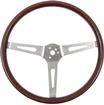 GT Retro Steering Wheel - Dark Wood