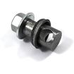 1938-91 Buick, Chevrolet, GMC, Oldsmobile, Pontiac; Swivel Assembly; for Shift Control Linkage and Reverse Lockout; 3/8"-16 Thread; 1-1/2" Long; With One 3/8" Hole