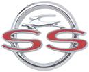 1963 Impala SS; Console Emblem