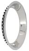 Rally Wheel Trim Ring; For Reproduction Wheels; 15" Stainless Steel; 2-3/8" Deep; Step Lip