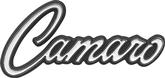 1968 Camaro; Glove Box Door Emblem