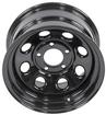 17" x 9" Cragar 397 Series; Soft 8 Wheel; 5 on 5 Bolt Pattern; Features Black Powder Coat Finish