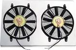 Northern 12" Dual Fan / Shroud Assembly for CR5026, CR5055, CR5061 or CR5065 Radiators