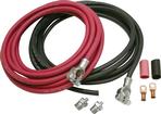 Remote Mount Battery Cable Set 16 Feet Red & Black #1 Gauge Cables