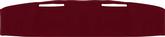 1970-81 Firebird Dash Cover Red