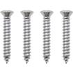 Screw #8 X 1" with #6 Phillips Head Tapping Screws; Set of 4