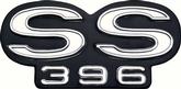 1967 Chevelle SS 396 Rear Panel Emblem