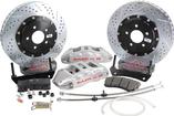 1999-2015 C/K-Series Trucks Baer Extreme+ 15" Disc Brake Set w/o Hubs/Spindles with Silver Calipers