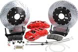 1960-87 GM Trucks  Baer Extreme+ Rear Brake Set with 15" 2-Piece Rotors and Red Calipers