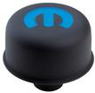 Mopar Push-In Air Breather Cap; Black Crinkle