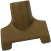 1969 Chevrolet Corvette; Steering Column Lower Cover; Saddle