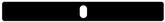 1969-81 Buick, Chevy, Olds, Pontiac; Console Gearshift Slider Plate; Black; Various Models