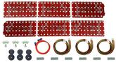1967-69 Shelby Mustang / 1967-68 Mercury Cougar; Digi-Tails LED Tail Lamp Set; 6 Panel Sequential
