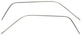 1964-68 Ford Mustang; Coupe; Roof Rail Moldings