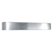 1967-68 Mustang; Fastback; Overhead Console Panel; Brushed Aluminum