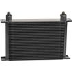 Derale Performance; Series 10000 Stack Plate Oil Cooler; 25 Row; with Straight -6AN Adapter Fittings; 13" x 8-1/4"