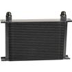 Derale Performance; Series 10000 Stack Plate Oil Cooler; 25 Row; with Straight -10AN Adapter Fittings; 13" x  8-1/4"