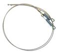 1965-68 Mustang Convertible Top Side Cables - Late 1965 (Spring Type)