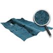 1974-79 Nova; Molded Carpet and Underlay Kit; with Console; 2/4 Door; Cut Pile; Medium Blue