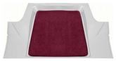 1962-67 Chevy II / Nova Superior Maroon Trunk Well Carpet