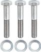 1-3/4" Stainless Steel Fan Spacer Bolt Set with SS Logo