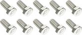 Stainless Steel 10 Bolt Defferential Cover Hex Head Bolt Set with Bow Tie Logo (5/16"-18 X 3/4")