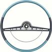 1963 Impala; Steering Wheel; with Horn Ring ; Standard and SS ; Two Tone Blue
