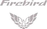 1998-02 Firebird Silver "Firebird" with Bird Rear Panel Decal