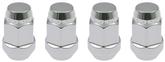 Mcgard Chrome Bulge Cone Seat  Style Lug Nuts 7/16"-20 Thd - 3/4" Hex (Set Of 4) Made In U.S.A.