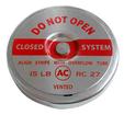 1969-77 GM; RC-27 Radiator Cap; 15 lbs. Pressure; For Closed Coolant Recovery System