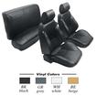 1965-66 Ford Mustang; Procar By Scat; Rally Interior Kit; Coupe; Black Vinyl