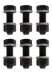 PROFORM Wedge-Locking Collector Bolts & Nuts 3/8"-16 Thread Diameter - 1" Long (Set of 6)
